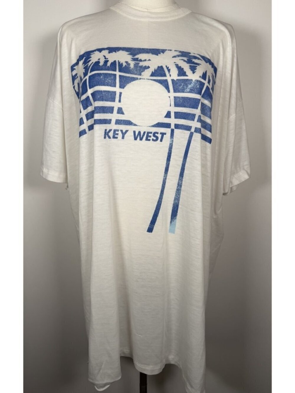 Vintage 80s single stitch Key West Florida beach sleepshirt OS retro loungewear
